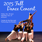TAMIU Fall Dance Poster